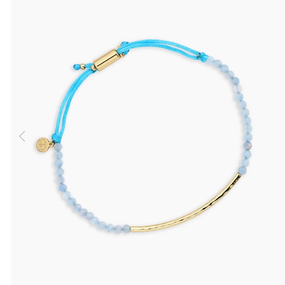 Gorjana Power Gemstone Bracelet Aquamarine - Picture 3 of 8